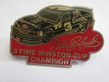 Dale Earnhardt Sr. #3 Lapel Pin vintage NASCAR 3 Time Winston Cup Champion picture