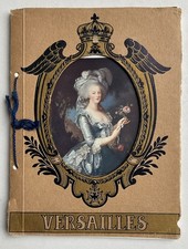 Vtg France Versailles Photo Picture Booklet Book Album Souvenir 20 Scenes picture