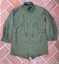 VTG US GI M65 Fishtail Parka Shell Extreme Cold M-65 M-1965 X-SMALL REG MINT NOS picture