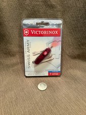 Victorinox Swiss Army Knife; SIGNATURE LITE model Translucent RED 58mm picture