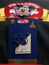 Walt Disney World 50th Anniversary Day of October 1st, 2021 Limited Release Pin picture