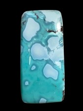High grade authentic Gobi glacier blue backed, rectangle picture