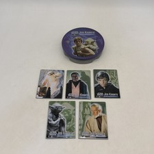 Vintage 1998 Star Wars Jedi Knights Metal Card Set Metallic Impressions picture