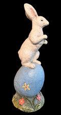 Vintage Composition Large Folk Art Spring Easter Bunny Rabbit 18