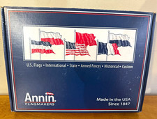 Annin Flagmakers NYL-BRITE 100% Nylon U.S. Flag Made in USA (FMA Certified)#2140 picture