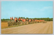 Grayling Michigan Camp Grayling National Guard Chrome Postcard picture