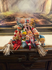 VINTAGE KNEE HUGGER PIXIE ELVES JAPAN LOT OF 16 picture