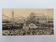 Vintage Buffalo Chips Restaurant Menu Ocean Park Santa Monica California picture