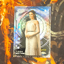 2024 Topps Star Wars Chrome Leida Mothma star wars Logofractor 63/77 #114 picture