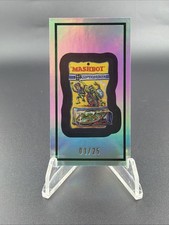 2026 Topps Mars Attacks Xmas Mashbot Superbroken Rainbow Foil Topper 1/25 SSP picture