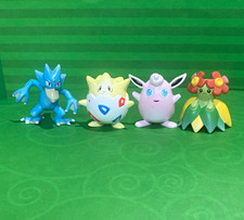 TOMY Pokémon Plastic Figurine Lot of 4 Golduck Togepi Jigglypuff Bellossom picture