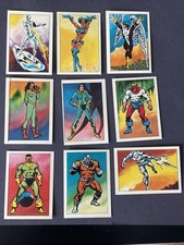 Vintage 1984 Marvel Super Heroes Secret Wars Stickers Lot - 9 Unused Excellent picture