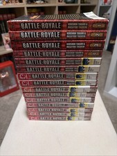 Battle Royale Manga *rare/oop -complete set picture