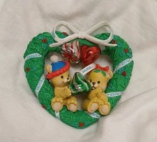 1996 Carlton Cards Heirloom Collection Hershey's Hugs 'N Kisses Ornament A5 picture