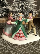 Department 56 Dickens Village Blindman’s Buff VERY RARE picture