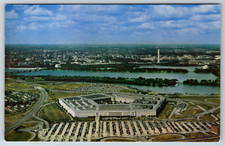 c1960s Aerial View Pentagon Washington DC Chrome Postcard picture