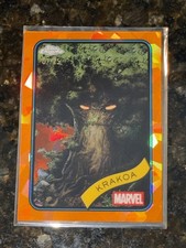 2025 Topps Chrome Marvel Sapphire Krakoa ORANGE /25 picture