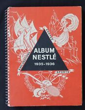 1935 1936 Nestlé Picture Album Complete Sports Football Tennis Tour de France picture