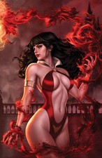 Witchblade/ Vampirella #1 Full Art Variant Michelle Dias LTD 550 Connecting B picture