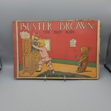 1909 Buster Brown The Busy Body Platinum Age Comic Book Cupples & Leon Co. READ picture