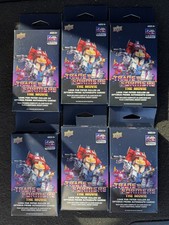 6x Upper Deck The Transformers Movie Box Pack. Factory Sealed Brand new picture