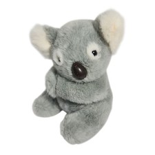 Vintage Cute Gray Koala Plush Stuffed Animal Soft Toy Collectible picture