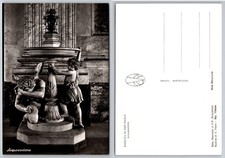 Continental Basilica Di San Paolo Fountain Postcard picture