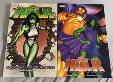 She-Hulk Complete Collection Vol 1-2 by Dan Slott TPB Lot Marvel Comics picture