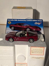 Franklin Mint 1:24 Chevrolet 2003 Corvette 50th Anniversary Limited Edition picture