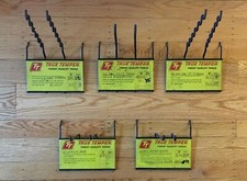 5 Vintage Advertising Metal Display Signs True Temper Tools Store Display Racks picture
