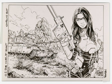 G.I. Joe #1 Variant Cover Original Art (Image Comics, 2024) - Dan Panosian picture