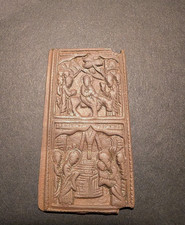 Russian Orthodox Bronze Triptych Icon 18th / 19th Century Authentic picture