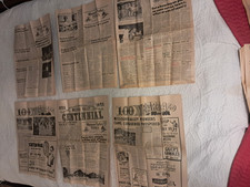 Vintage Missouri Valley Times Newspapers (6) Celebrating The Centennial (s) picture