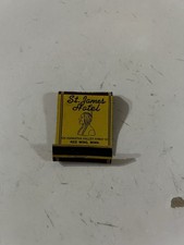 Vintage St James Hotel Red Wing MN Coffee Shop Cocktail Bar Matchbook Cover picture