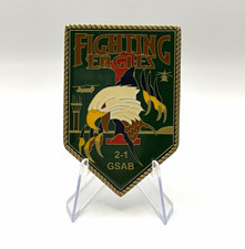 RARE US Army 2-1 GSAB Fighting Eagles Challenge Coin 1st Infantry Division picture