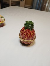Hand Painted Pineapple Limoge Box picture