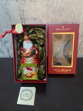 Waterford Holiday Heirloom Autumn Santa Jack New in Box picture