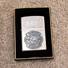 Zippo Camel 85th Anniversary Antique Silver Plate Lighter w/ Box picture