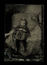 hidden mother creepy disembodied reaching hand tintype photo unusual Antiques picture
