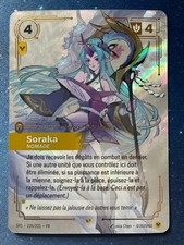 Riftbound Soraka Nomade SFD-239/221 Showcase Overnumbered Foil FR Spiritforged picture