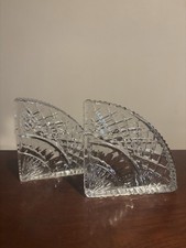 Illusions by Samobor 24% Lead Crystal Bookends 5