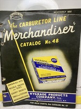1945 The Carburetor Line “Merchandiser” Catalog No. 48 picture