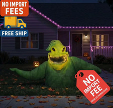 Nightmare Before Christmas Oogie Boogie Light Up Groundbreaker 3 ft Decor picture
