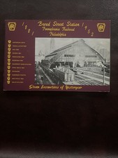 Broad Street Station PRR 1881 -1952 Steam Locomotives of Yesteryear Philadephia picture