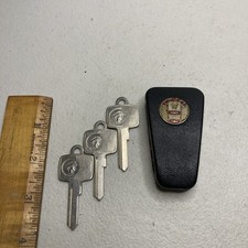RAREVintage 1960s Mercury Comet auto key holder With 3 Original Key Blanks.-AU picture