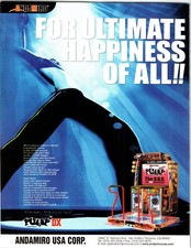 Andamiro Magazine Ad Pump DX Dance Game 2000s Arcade Machine picture
