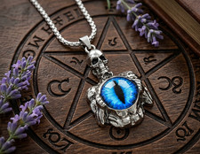 Pendant filled with super power of djinn genie to fulfill your every wish wealth picture
