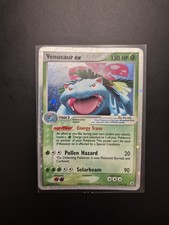Venusaur ex 112/112 EX FireRed & LeafGreen Holo 2004 Vintage Holo Pokemom Card picture