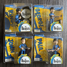 Vtg NIB The Beatles Cartoon Figures Set 4-Pack Paul John George Ringo 2004 picture