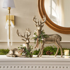 Member's Mark Holiday Deer Décor, Set of 2 picture